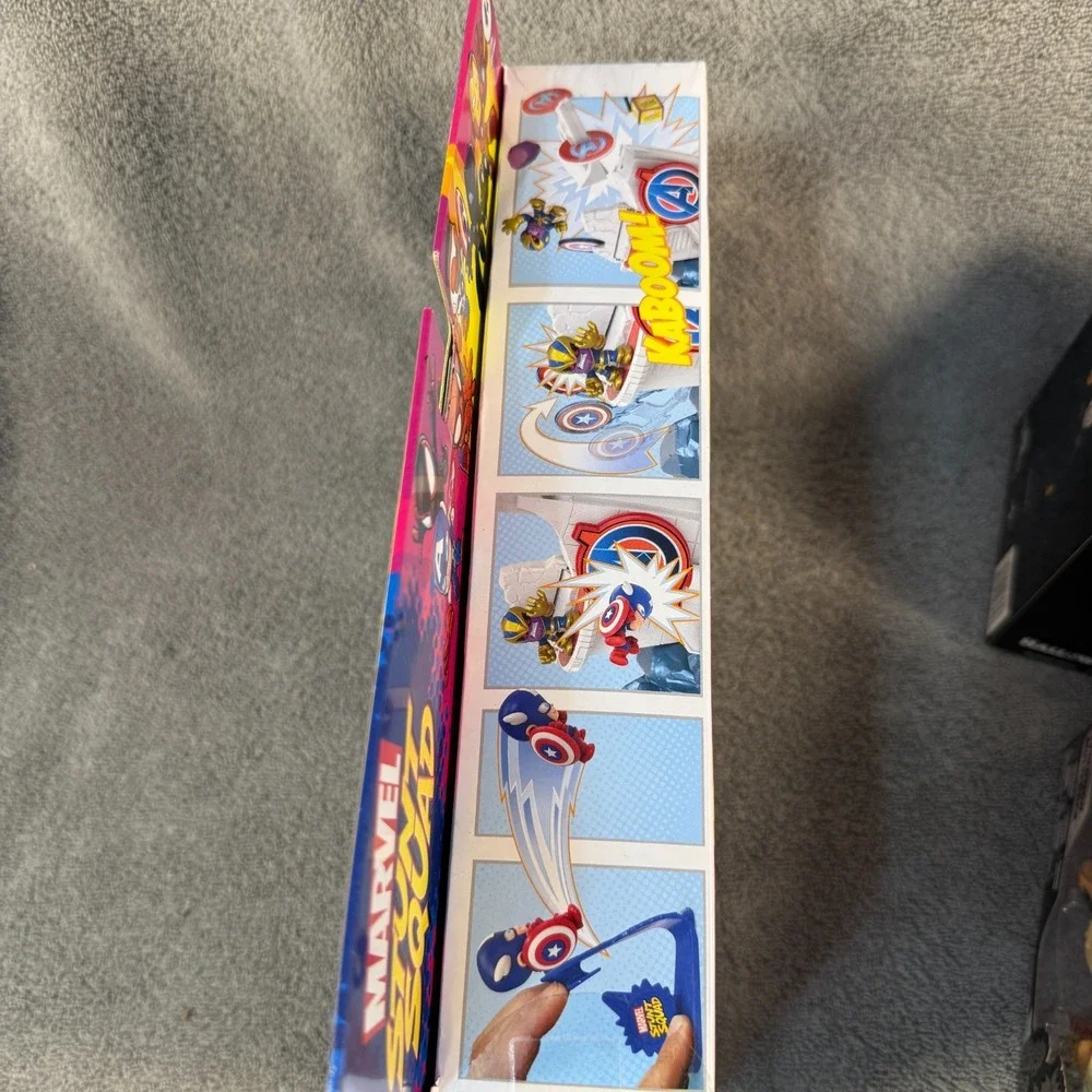 Marvel Stunt‎ Squad: Captain America vs Thanos Tower Smash Playset Sealed